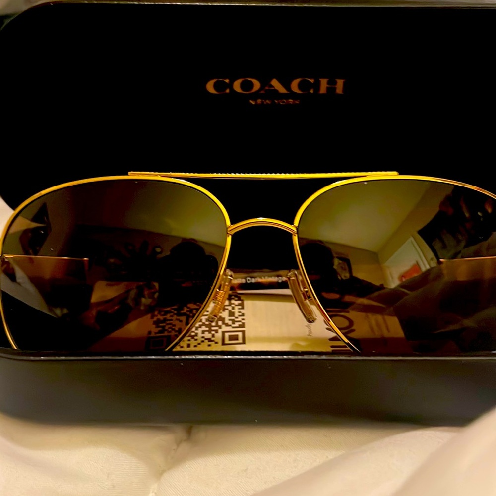 Men coach, sunglasses brand new